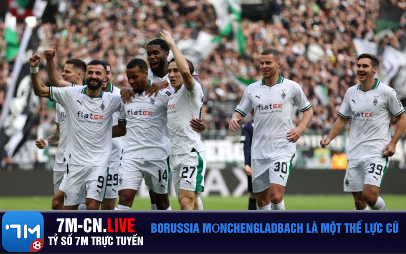 Borussia Monchengladbach la mot the luc cu Borussia Mönchengladbach là một thế lực cũ