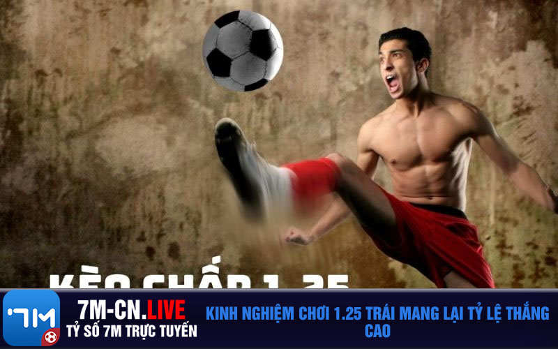 Kinh nghiem choi 1.25 trai mang lai ty le thang cao Kinh nghiệm chơi 1.25 trái mang lại tỷ lệ thắng cao