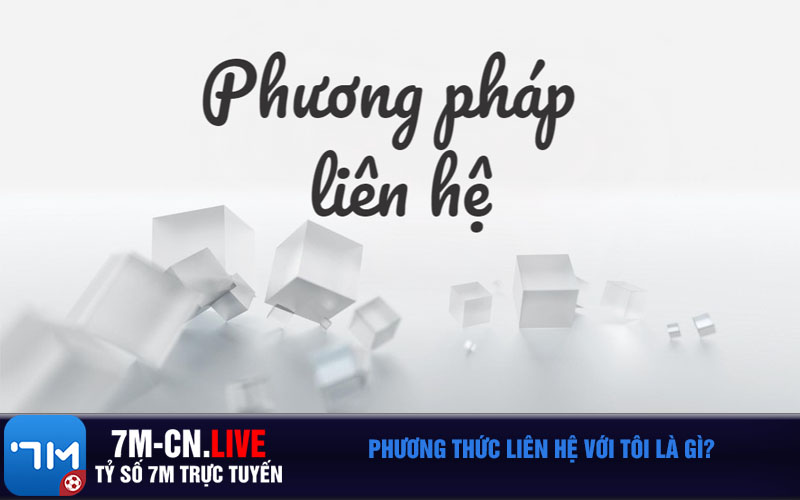 Phuong thuc lien he voi toi la gi Phương thức liên hệ với tôi là gì?