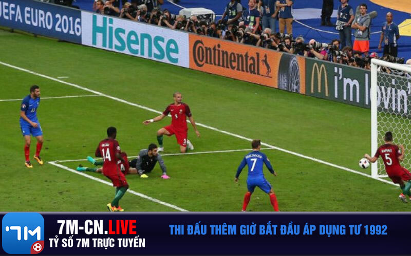 Thi dau them gio bat dau ap dung tu 1992 Thi đấu thêm giờ bắt đầu áp dụng tư 1992