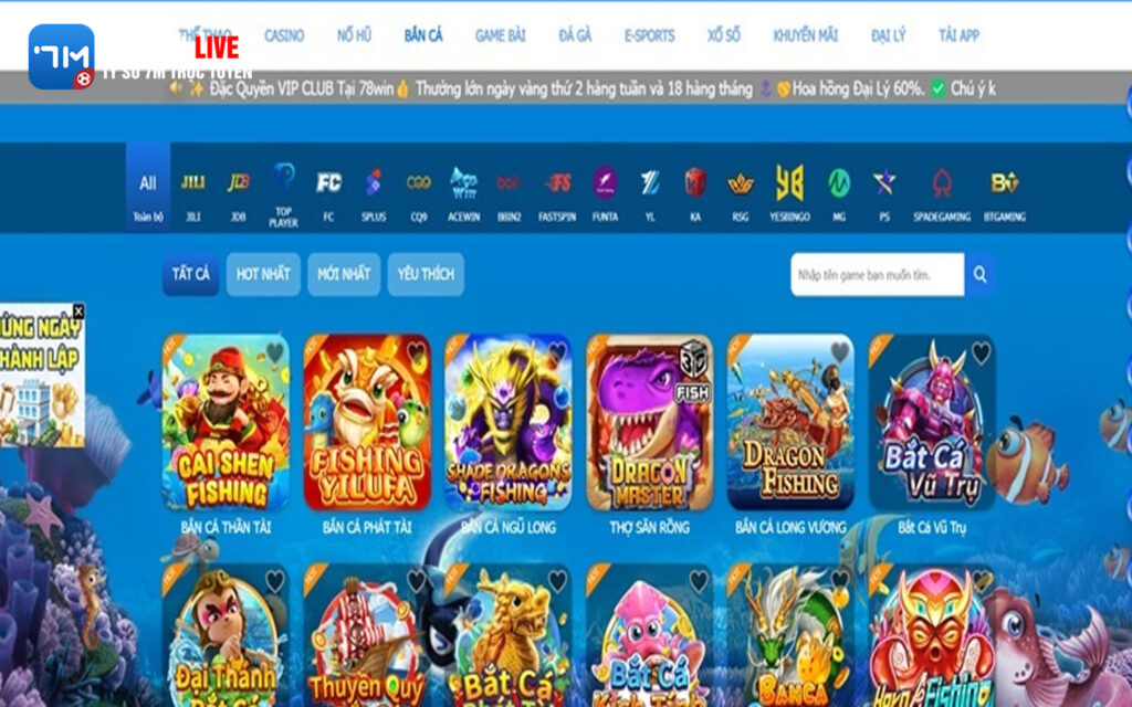 78win 2 1 Kho game bắn cá vô cùng đa dạng
