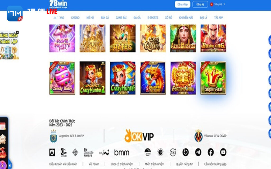 78win 4 Kho trò chơi phong phú tại 78win - không bao giờ hết thú vị