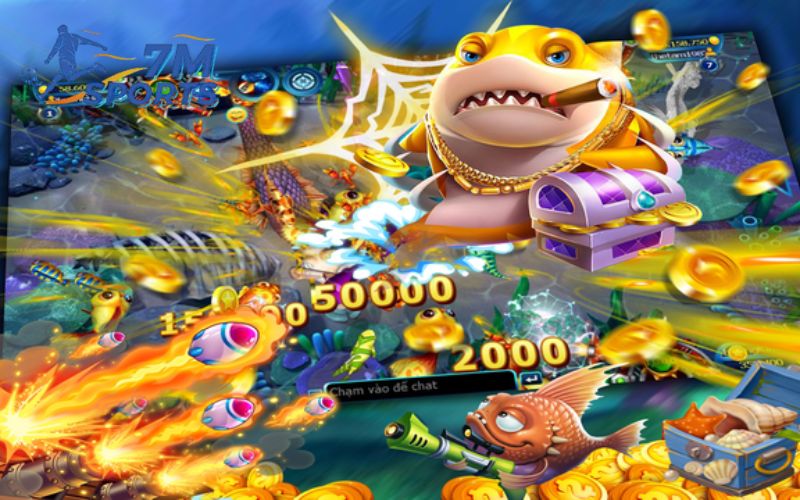 ban ca 2 1 Cổng game sở hữu đầy đủ các tựa game từ bắn cá cổ điển đến hiện đại