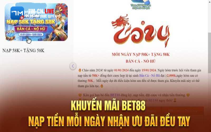 7m 2 Khám phá các chương trình khuyến mãi nổi bật tại thể thao bet88